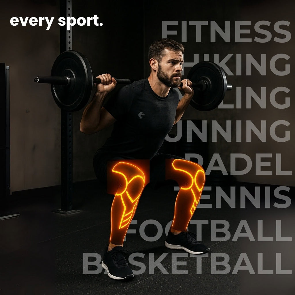 GRAVYT Knee Compression Sleeve — Targeted Support for Pain Relief